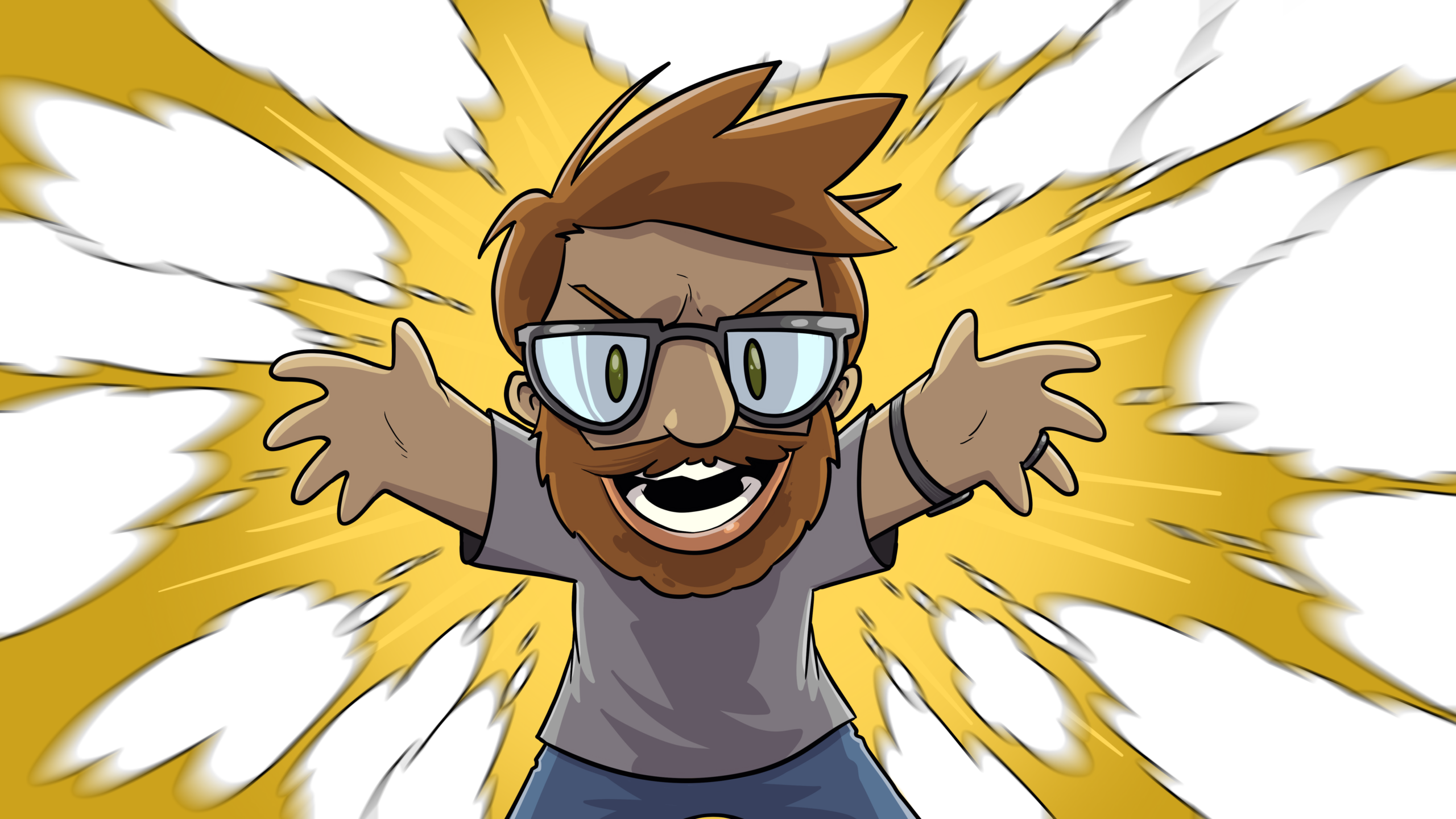 Creator Brandon J. Carr hurls thought balloons at the viewer.